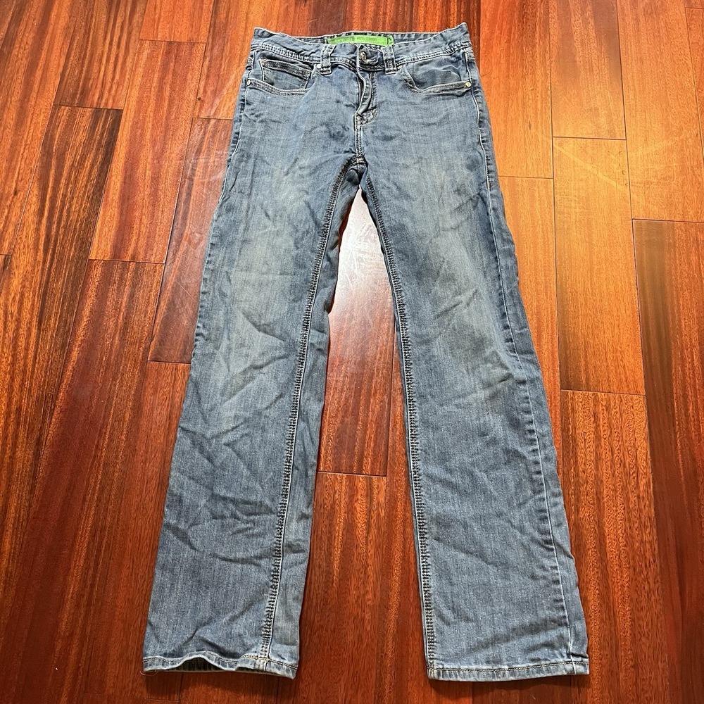 Rock & Roll Denim Jeans Mens 30x32 Blue Denim Pistol Straight Leg Western Casual